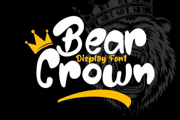 Bear Crown: A Whimsical Typeface for Playful Designs