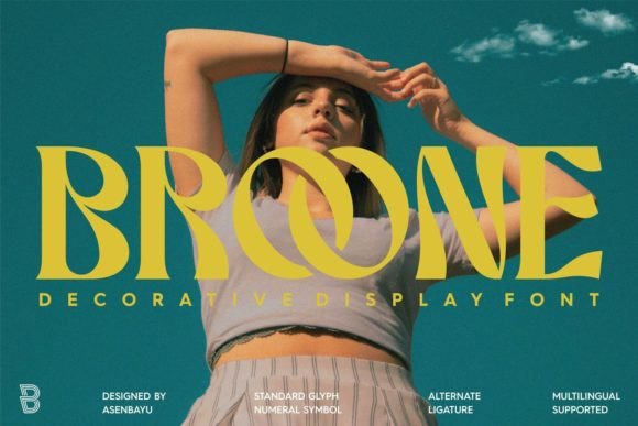 Broone: A Versatile Decorative Font for Modern Design