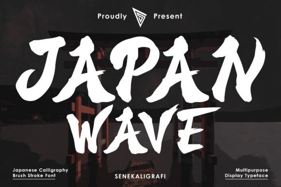 Discover the Art of Japan Wave Typography