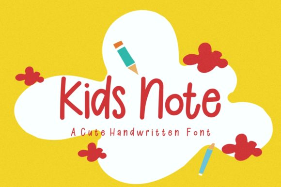 Discover the Playful Charm of the Kids Note Font