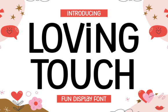 Loving Touch: A Charming Handwritten Font for Your Designs