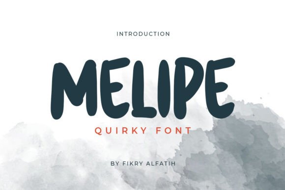 Melipe: A Playful Display Font for Whimsical Designs