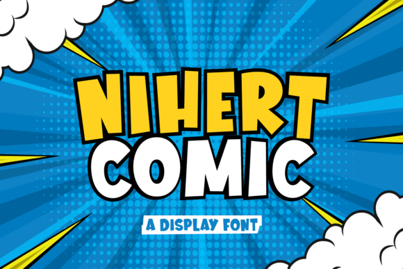 Nihert Comic: A Chunky, Cheerful Display Typeface