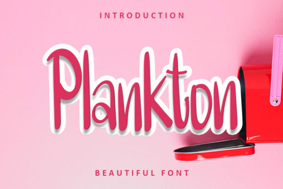 Plankton: A Whimsical Font to Brighten Your Designs