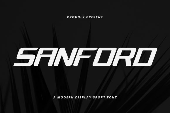 Sanford: A Modern Display Sport Font for Bold Designs