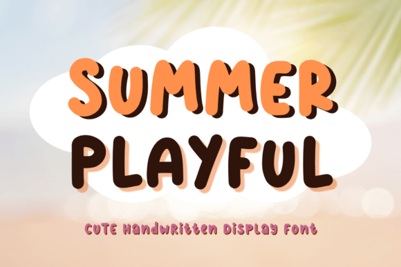 Summer Playful: A Font Full of Character